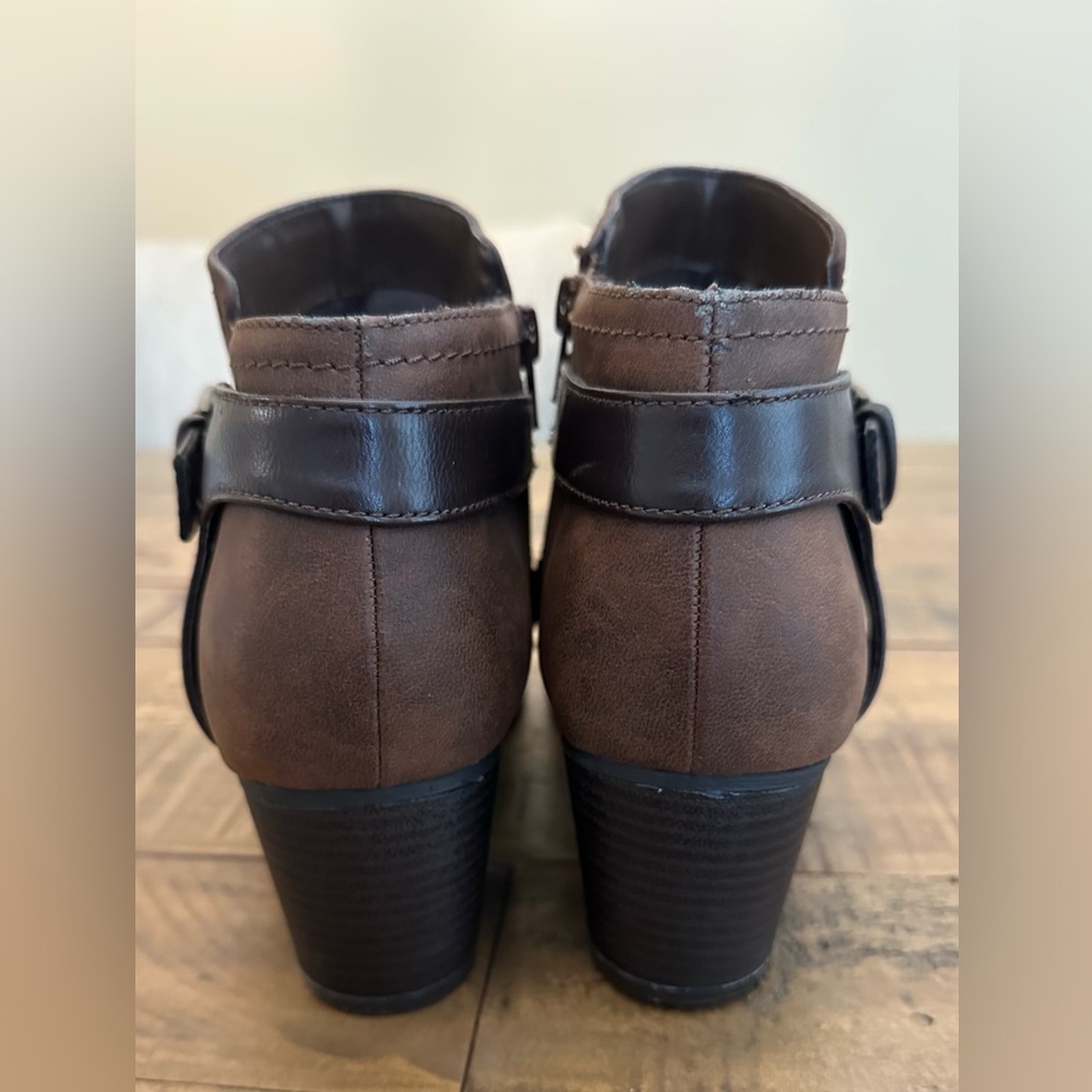Indigo RD Women's Ankle Buckle Strap Boots - Size 10 - Picture 4 of 8